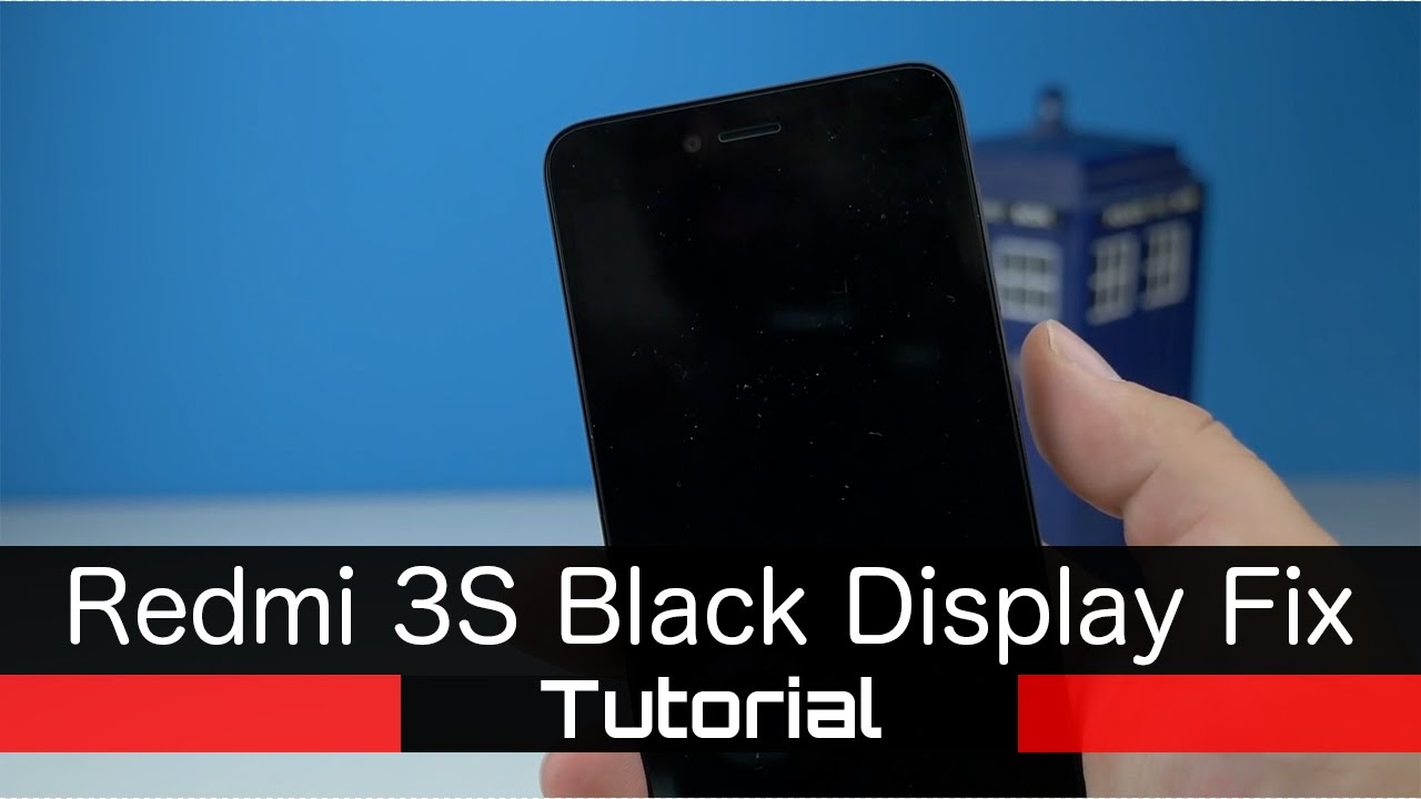 Xiaomi Redmi 3s Black Display / Schwarzes Display nach Update FIX / Tutorial