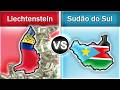 Liechtenstein vs Sudão do Sul | Comparação de Países