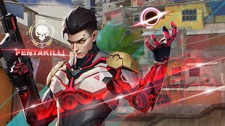 Hyper Front BLOOD RAIDER | 30/17/8 KDA + PentaKill In Deathmatch Full Gameplay (Valorant Mobile)