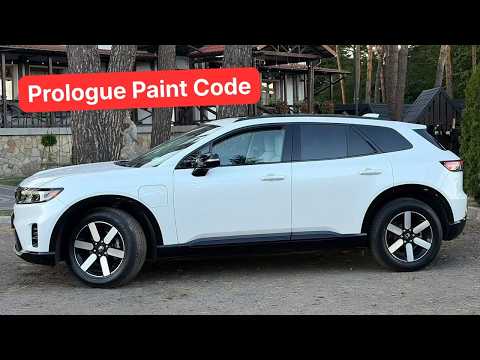 Honda Prologue paint code location