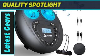 Klim Speaker The Best Portable Cd Player For All Your Audio Needs