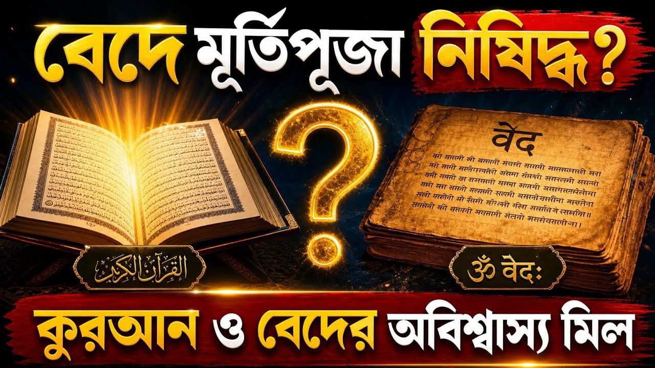 হিন্দু ভাইদের নিজের বেদ বলছে ঈশ্বর এক, মূর্তি নেই! তাহলে সত্য কোথায়?