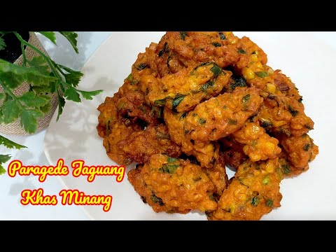 Membuat Perkedel Jagung Padang Panjang
