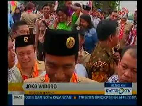 Jokowi Raih Lencana Melati @JokowiJKTV