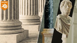 Creating a realistic marble shader in Blender