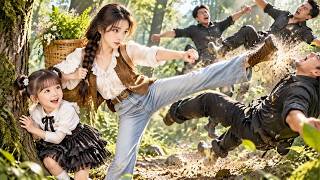 Una mujer rural experta artes marciales salvó a la hija del jefe de la mafia.¡La niña la llamó mamá!