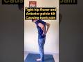 How long hours of sitting causing lower back pain | working professional posture correct exercise