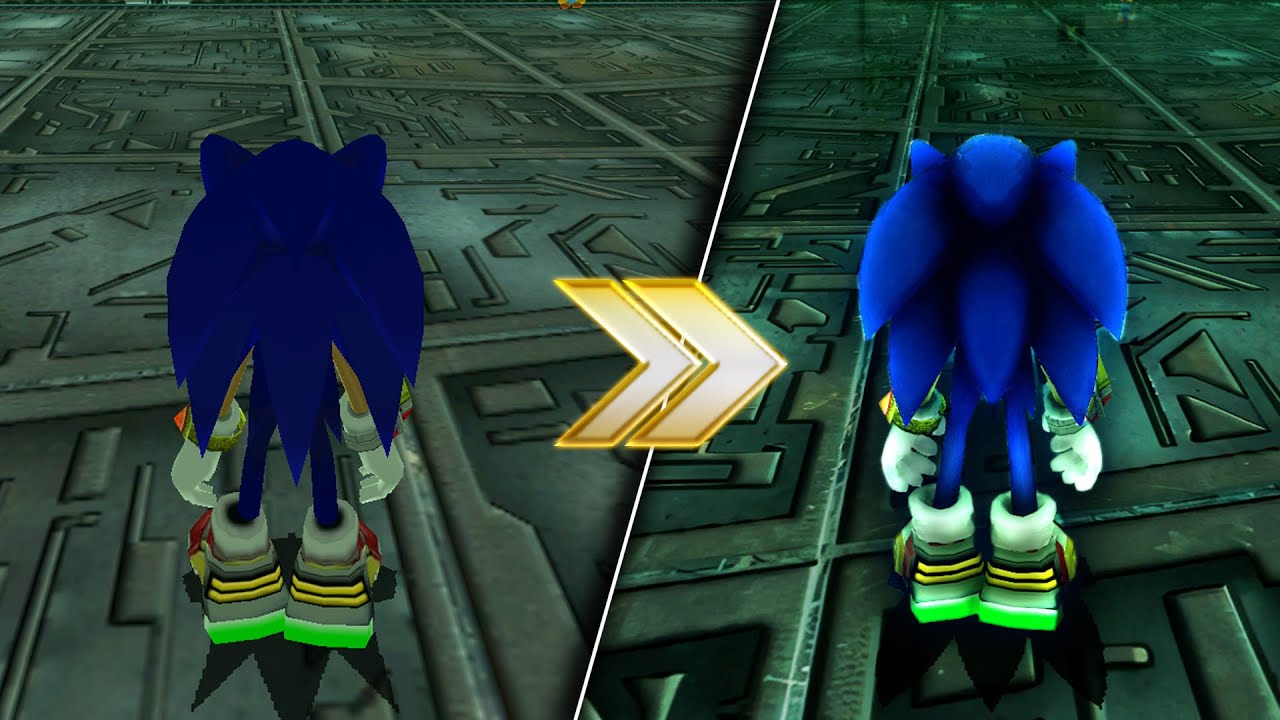 Modern Colored Sonic [Sonic Adventure 2] [Mods]