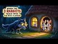 Big Bad Wolf and Three Rabbits | kids stories | #bedtimestories