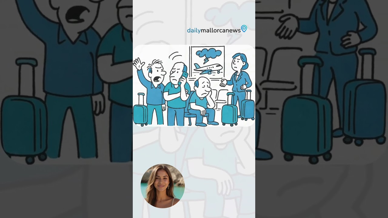 Daily-Mallorca-News: Storm chaos at Palma Airport ⛈️✈️ Thunderstorms and heavy rain are delaying hun