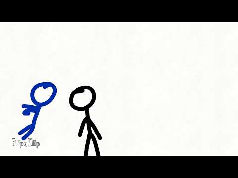 My first stick figure fight more soon)