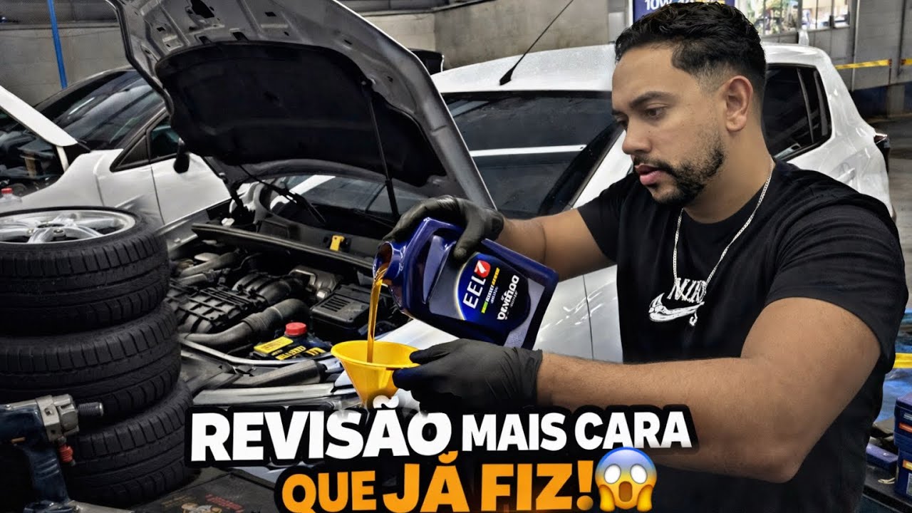 QUANTO GASTEI NA REVISÃO DO SANDERO UBER? 😱 NÃO ESPERAVA ISSO…