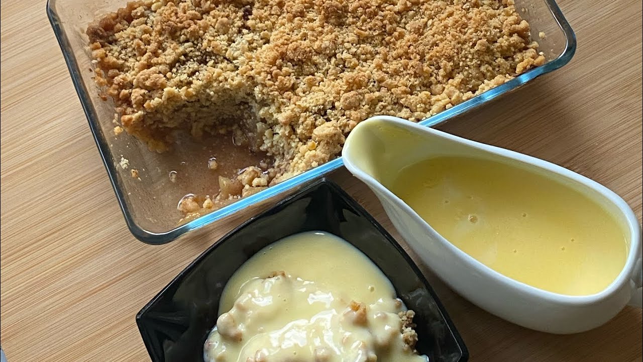Are you a big fan of Crumble pudding? try this! Apples and Pears Crumble Fab!