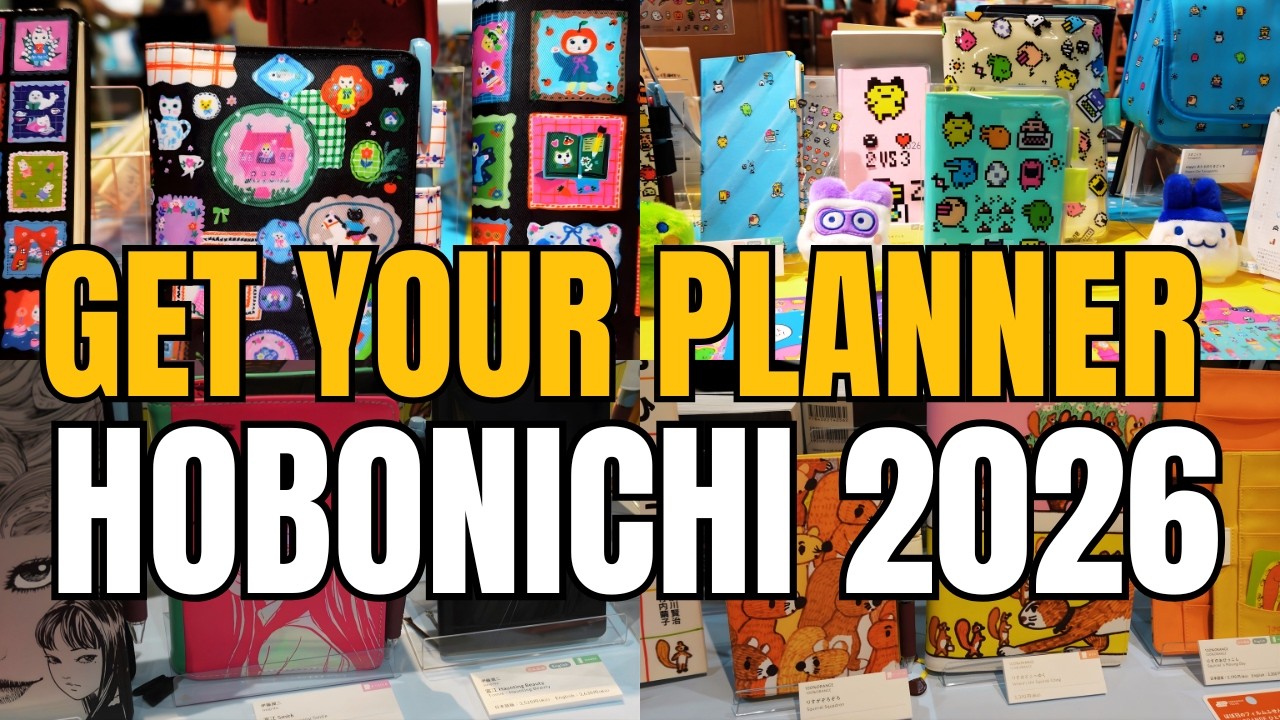HOBONICHI 2026 ПРЕДСТАВЛЕН‼️ | Предварительное мероприятие Hobonichi | ЭКСКЛЮЗИВНЫЙ ПЕРВЫЙ ВЗГЛЯД ✨