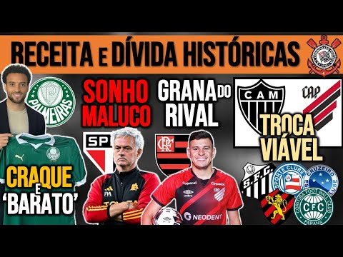 QTO FELIPE ANDERSON VAI GANHAR! SP OUVE 2 "NÃOS"! TIMÃO, FLA, VASCO, GALO, CAP, CABRAL, PEIXE+