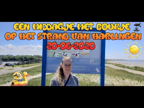 Met Boukje op het strand van Harlingen 20-06-2020 ?? ??