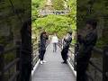 Walking through someone's photo shoot in Japan