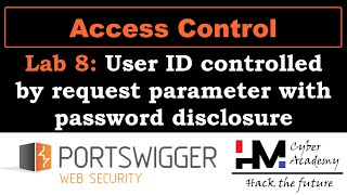 Access control 8 | User ID controlled by request parameter with password disclosure