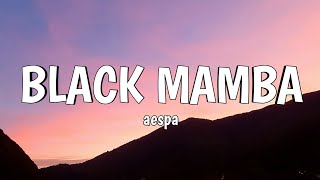 aespa - Black Mamba (Lyrics)