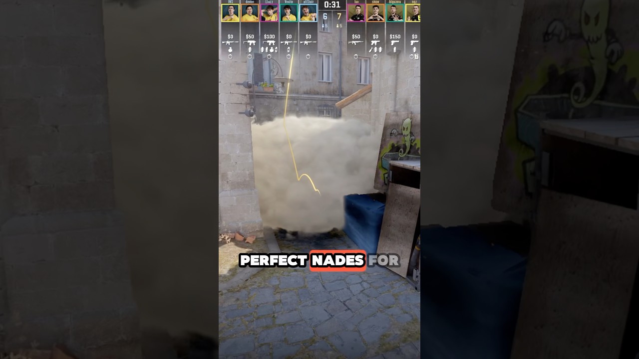 nqz’s INSANE Coffin Nades on Inferno (CS2)