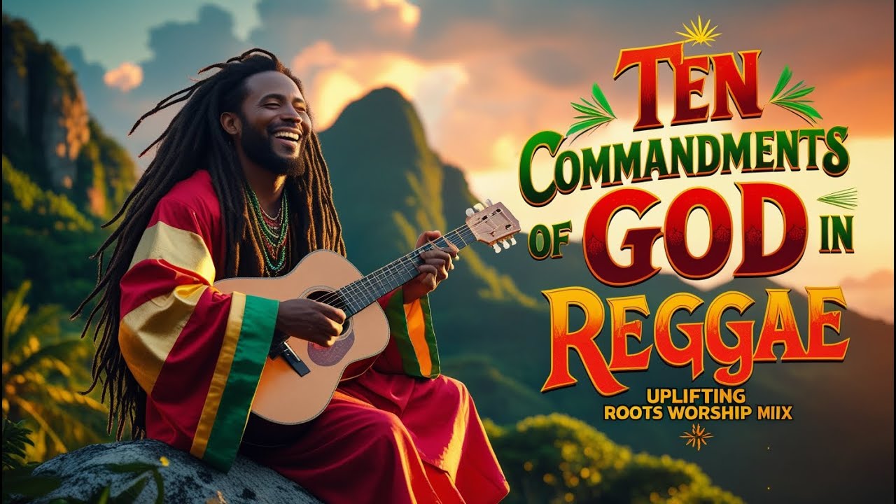 🎵 10 Commandments of god, Reggae Gospel Mix 2025 | Uplifting Roots Worship & Spiritual Reggae Praise