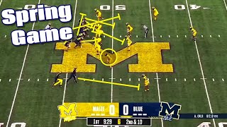 Takeaways from Michigan's Spring Game