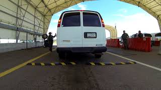 Once, Twice, Four Waves a Checkpoint, U.S. Border Patrol Immigration Inspection, 30 July 2018