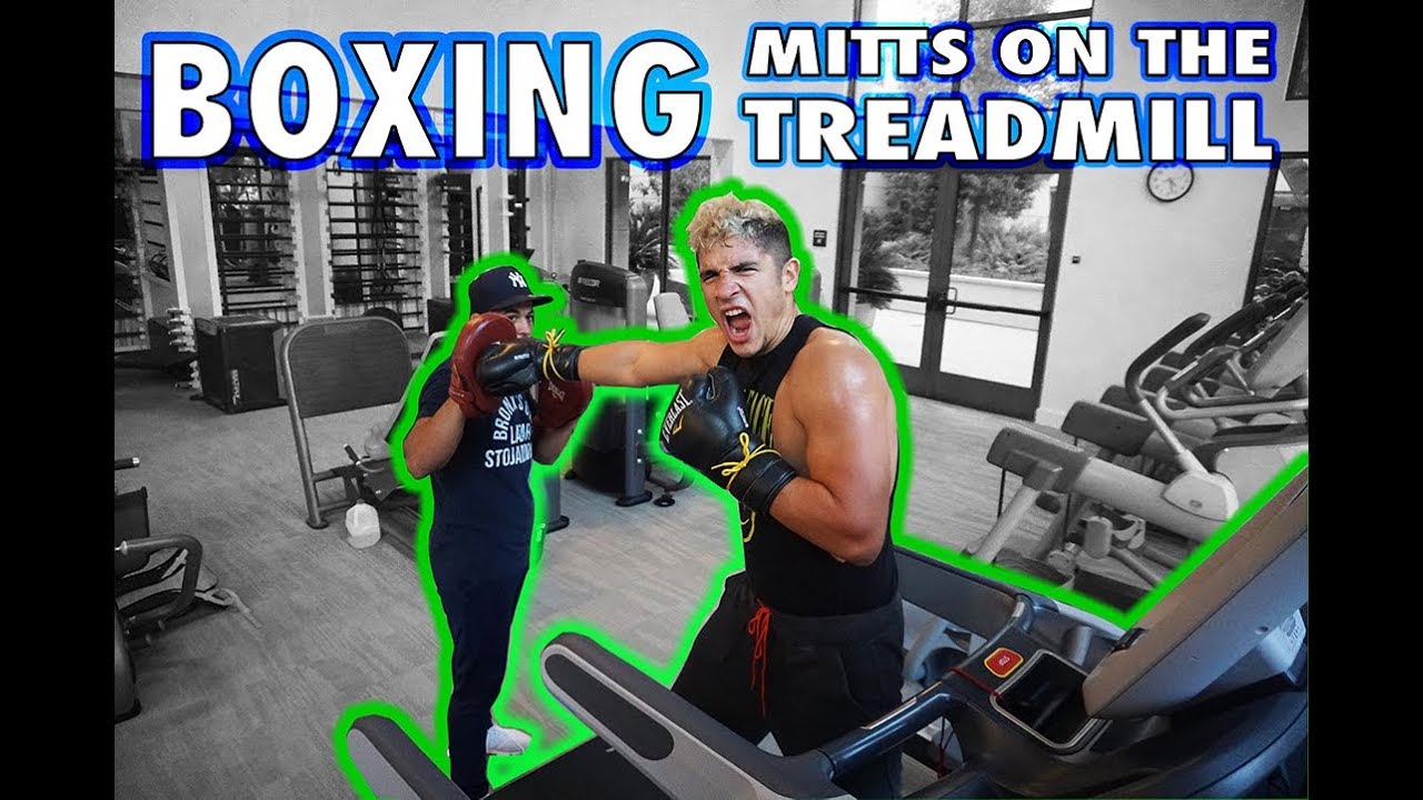 BOXING ON THE TREADMILL YouTube
