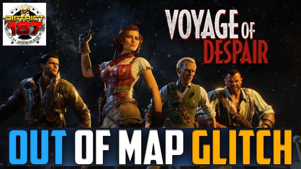 VERY EASY GLITCH OUT OF MAP COOP ZOMBIE BLACK OPS 4 VOYAGE OF DESPAIR