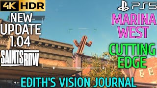 Marina West Edith's Vision Journal Cutting Edge SAINTS ROW Reboot Update 1.04 PS5 Walkthrough 4K HDR