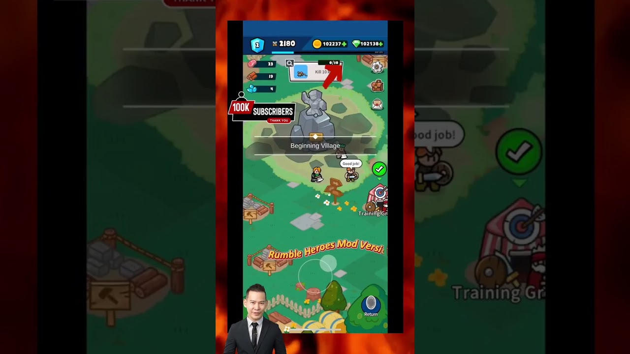 Rumble Heroes  free hack on android & ios   unlocked all