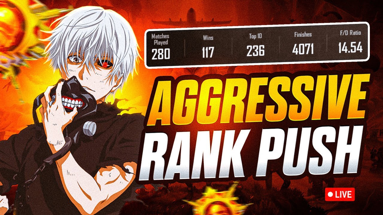 LATE NIGHT AGGRESSIVE RANK PUSH TO TOP 5 | BGMI LIVE | KANWARNUB #bgmi #conqueror #rankpush