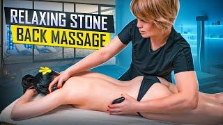 ASMR HOT STONE THERAPY: TOTAL BODY RELAXATION MASSAGE BY OLGA