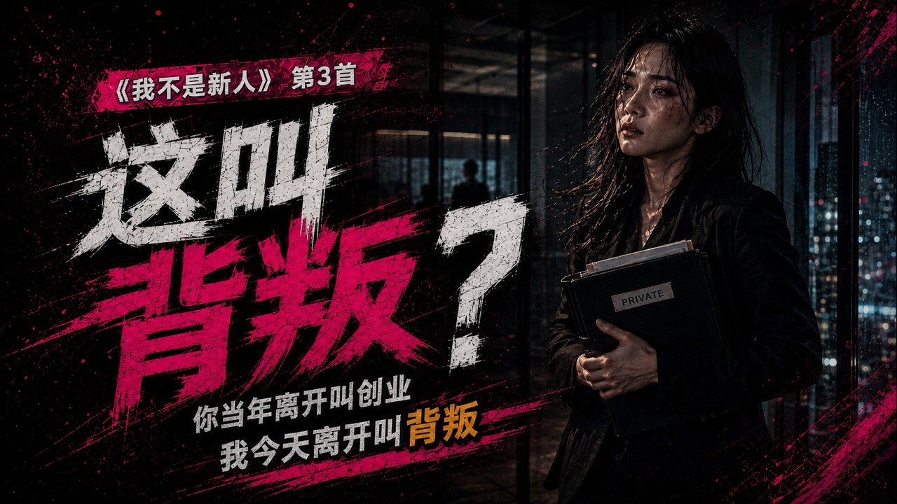 3. 《这叫背叛？》｜《我不是新人》｜老板当年的离开叫创业，为什么代理今天的成长却叫背叛？
