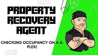 Checking Occupancy On A 4-Plex! @propertyrecoveryagentcle #realestate #home #investment #property