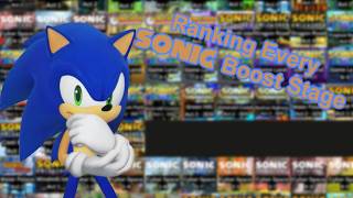Ranking Every Sonic Boost Stage (Stream Highlights) Part 1