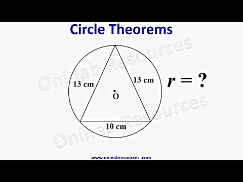 Circle Theorem: Miscellaneous Problem 1 - YouTube