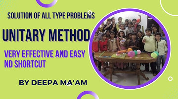 Unitary method (ऐकिक नियम) || Unitary method basic concepts and examples || aikik niyam best trick