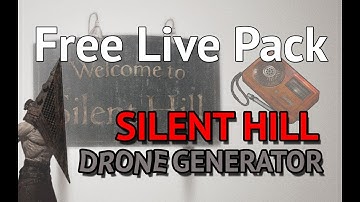 FREE Ableton Live Pack || SILENT HILL || Drone Generator