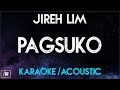 Jireh lim  pagsuko karaokeacoustic instrumental