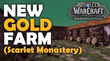 ISANE NEW GOLD FARM! How To Unlock Vanilla Scarlet Monastery in Retail WoW 10.1.7
