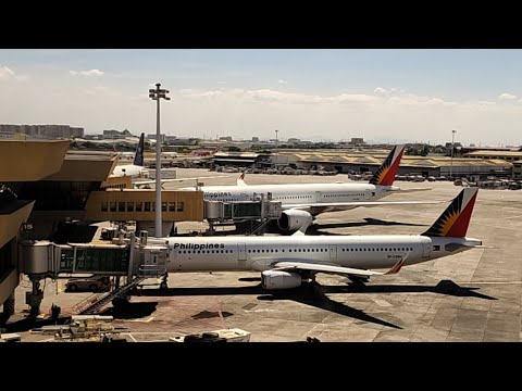 Philippines International Airport Live Cam | Scenery | Travel Vlog The Happsters