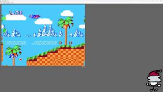 playing sonic NES on the worst NES emulator