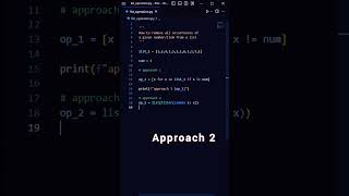 Remove Items | List Operation | Python Program | #coding #status #python #interview #shorts