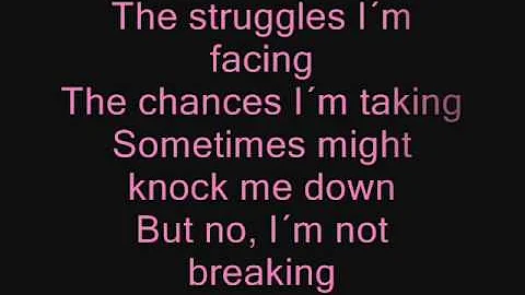 Miley Cyrus - The Climb ( Lyrics/Songtext )