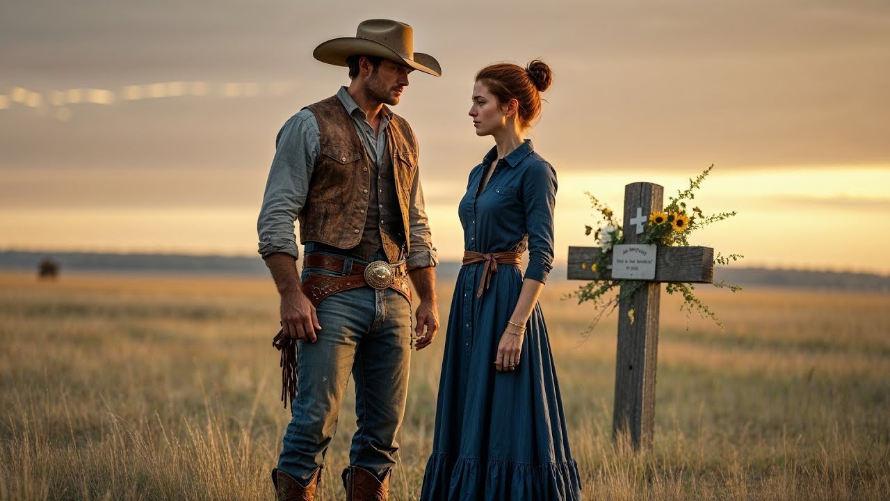 Cowboy Buried His Young Wife on the Prairie, Until Widow Came Along and Taught Him How to Live Again