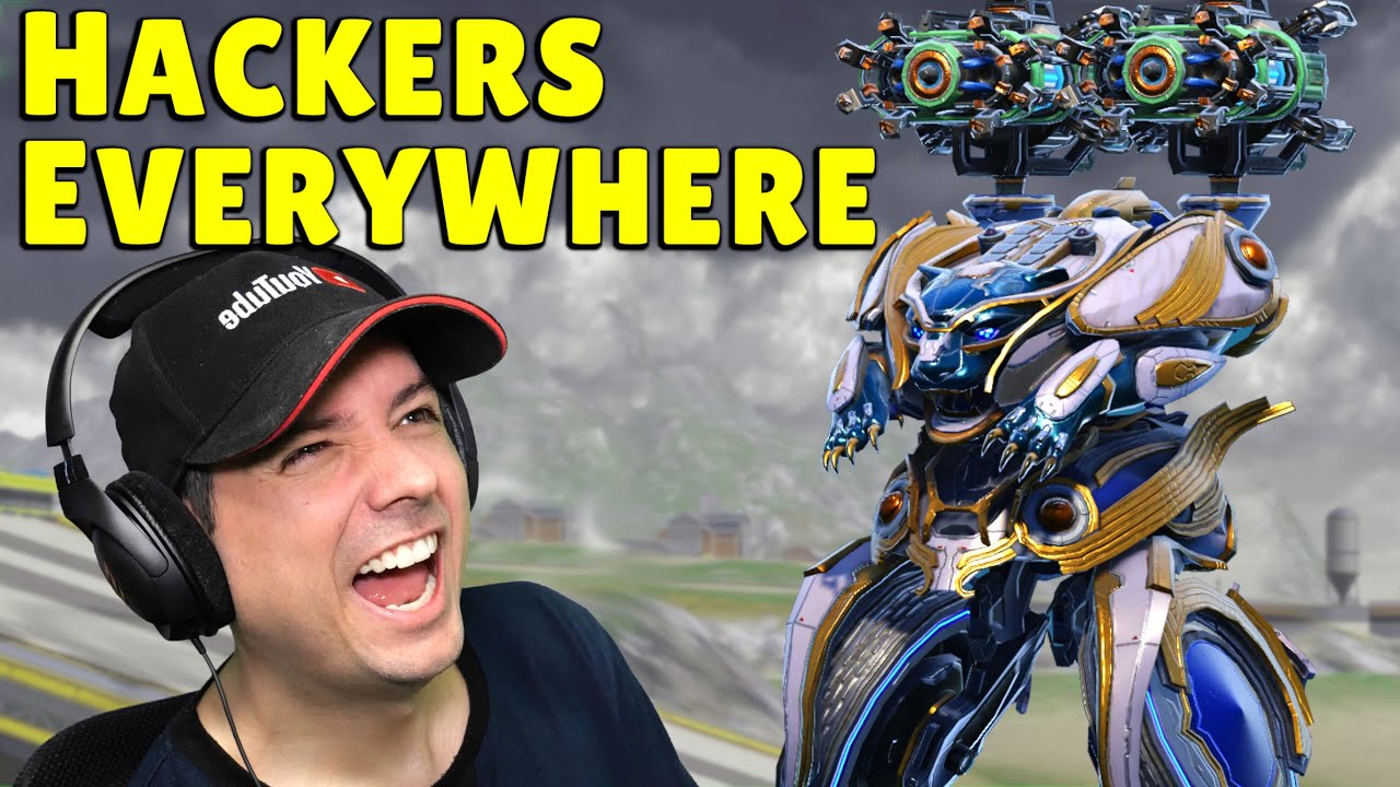 Я никогда раньше не видел СТОЛЬКО ХАКЕРОВ в War Robots