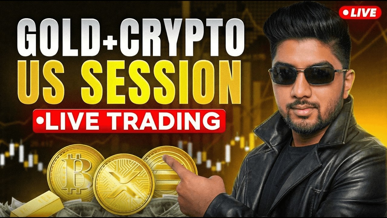 23 Feb | Live Market Analysis for Gold and Crypto | US Session