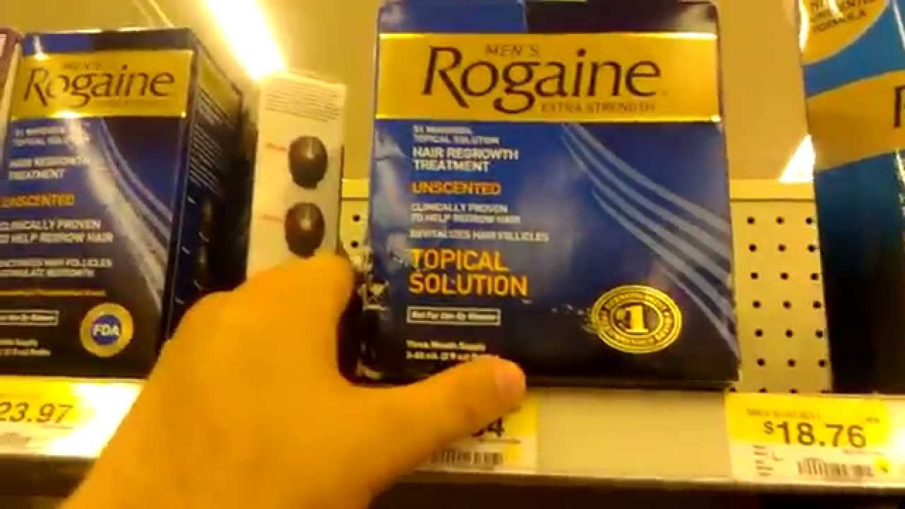 does rogaine help stop hair loss