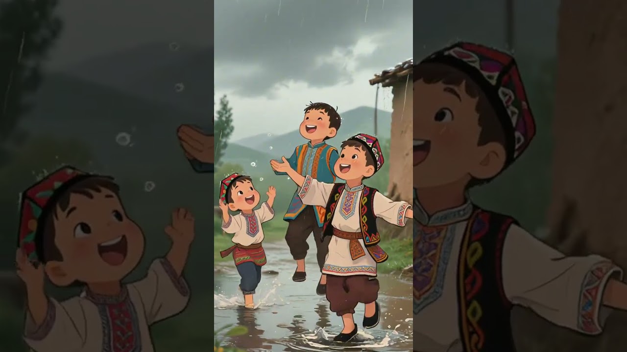 Uyghur Balilar - Childhood
